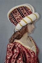 Historic medieval costumes woman
