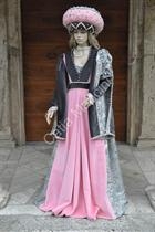 Costume Dama per cortei o rievocazioni del Medioevo