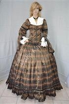 Costume Storico Abito dell'1800 Donna