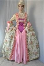 Costume Storico Marie Antoinette 1700