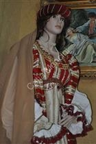 Costume Storico del Medioevo, Nobildonna di corte. Dama.