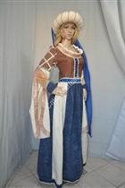 Abito Medievale Donna Costume Storico