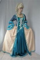 Vestito Maria de Medici Costume 1700 