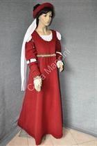 Costume storico donna medievale