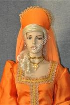Costume Storico Medievale 1380 Donna