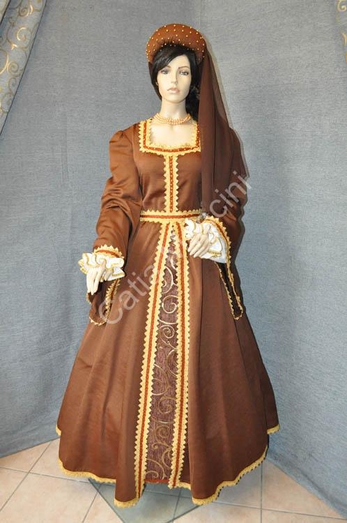 Costume Storico Donna del Medioevo