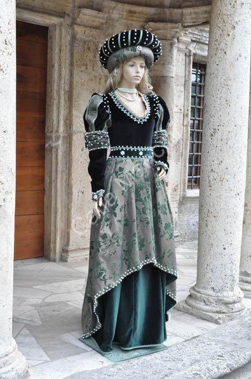 Vestito Donna Corteo del Medioevo Teatro